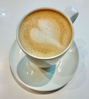 Oat latte  at LIV Restaurant in Dubai
