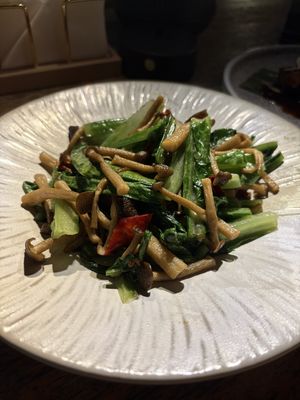 Veggies  at Fresh 植物料理花园餐厅 in Guangzhou