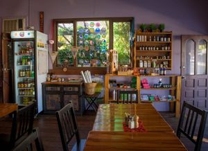 inside at Pickle and O in Nannup