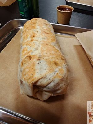 Burrito at Furahaa in Toulouse
