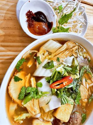 Phở Chay  at Anzzie Veggie Vegetarian Restaurant in Campsie