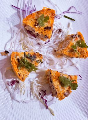 Chả Trứng Chay  at Anzzie Veggie Vegetarian Restaurant in Campsie