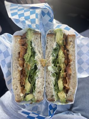 bravocado sandwich   at Beet Jar in Cleveland