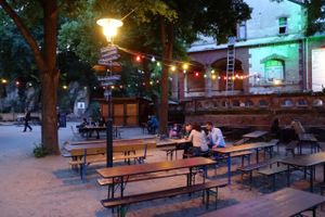 our garden at Peissnitzhaus in Halle