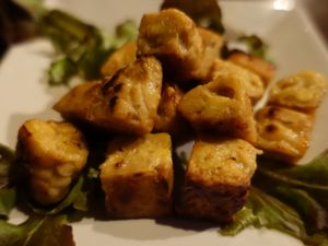 tempeh at Amrita Garden in Chiang Mai