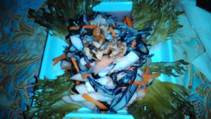 Walnut and Apple salad at Amrita Garden in Chiang Mai