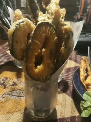 Fried Veggies Basket at Amrita Garden in Chiang Mai