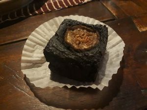 Fig brownie at Amrita Garden in Chiang Mai
