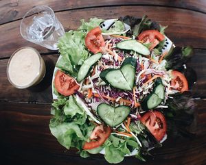 Healthy Salad at Amrita Garden in Chiang Mai