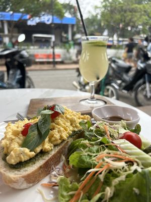   at Indigo Cafe in Luang Prabang