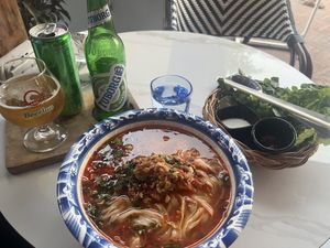   at Indigo Cafe in Luang Prabang