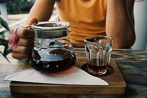 Lao coffee at Indigo Cafe in Luang Prabang