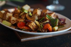 Szechwan tofu at Inchin's Bamboo Garden in Scottsdale