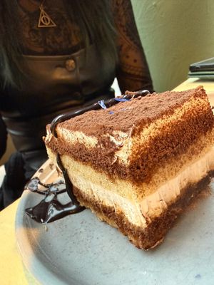 dessert at Katzentempel Hamburg Hafencity in Hamburg