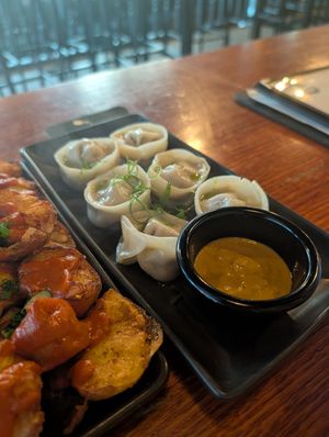 Dumplings at My Beer Dealer - Alfred St Bar & Bottlo in Fortitude Valley