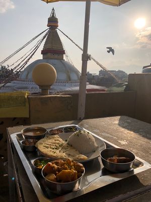 Amazing view at Stupa View in Kathmandu