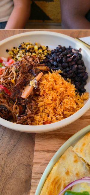 Barbara Burrito Bowl at Jajaja Mexicana in Miami