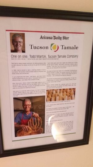 Tucson Tamale Company - Tanque Verde
Feb 2017 at Tucson Tamale Company - Tanque Verde in Tucson