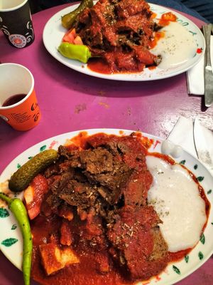 Vegan Iskander at Vegan Community Kitchen in Istanbul