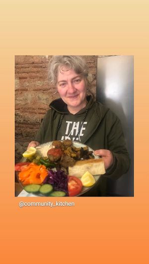  at Vegan Community Kitchen in Istanbul