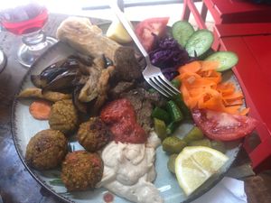 Yummy  at Vegan Community Kitchen in Istanbul