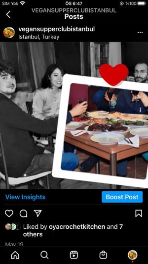 Every saturday Vegan supper club in Beyoğlu  at Vegan Community Kitchen in Istanbul