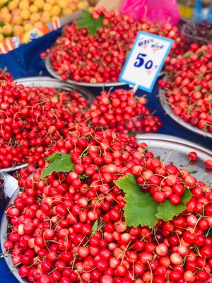 Every tuesday we have vegetable market in Balat  at Vegan Community Kitchen in Istanbul