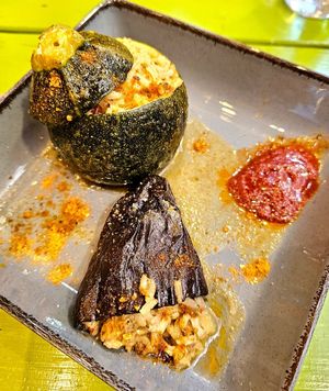 Special dolma at Vegan Community Kitchen in Istanbul