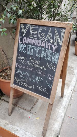  at Vegan Community Kitchen in Istanbul