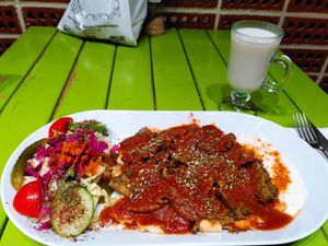  at Vegan Community Kitchen in Istanbul