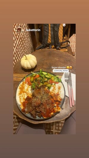  at Vegan Community Kitchen in Istanbul
