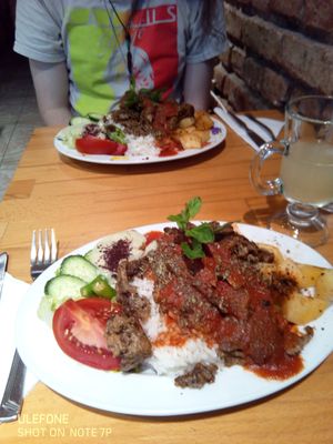 Vegan diner! at Vegan Community Kitchen in Istanbul