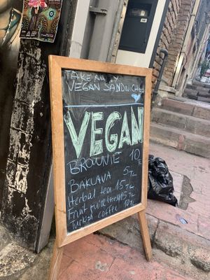 Menu 2 at Vegan Community Kitchen in Istanbul