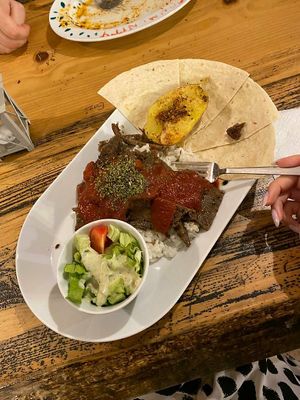 doner at Vegan Community Kitchen in Istanbul