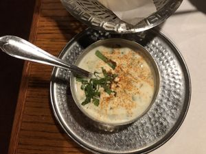 Raita at Bombay House in Provo
