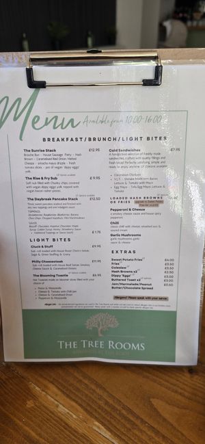 Full menu. Quality over quantity. at The Tree Rooms in Newcastle Upon Tyne