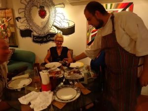 Another great dinner at Maia's in Puerto Vallarta with Chef Hugo at Maia's Restaurant in Puerto Vallarta