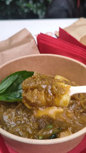 Genovese vegana at 'A Scarpetta in Naples