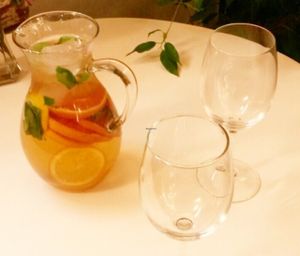 fresh lemonade (awesome) at Namai in Vilnius