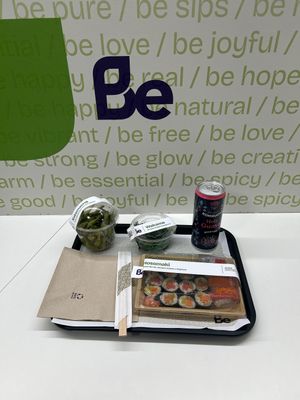 Hosomaki Wakame and Edamame Kombucha   at Be - Taste the change in Genoa