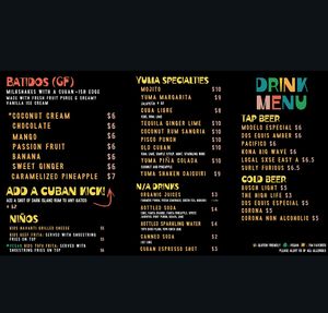See bottom right for guide   at Yuma Fritas in Rochester