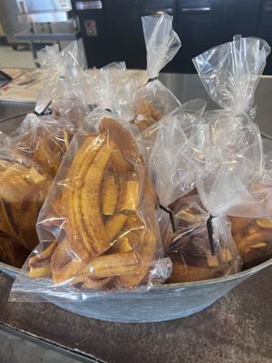 Crispy plantains   at Yuma Fritas in Rochester
