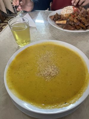 Massive soup  at Sayel in Lima