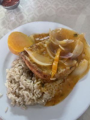 Menú del día main   at Sayel in Lima