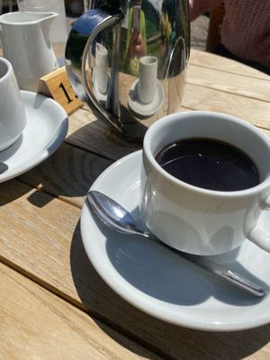 Coffee at Abbey Cottage Tearoom in New Abbey