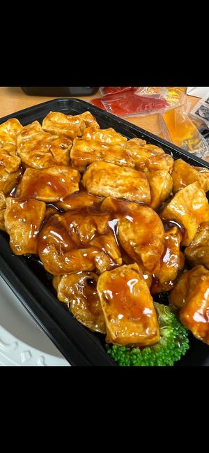 General tso tofu  at First Wok in Yonkers