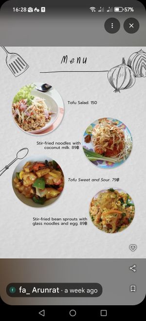 Menu at Alnuwr The Light Cafe in Nuea-khlong District