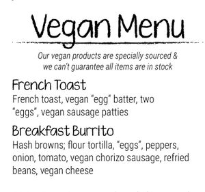 $19, $18 respectively  at Biscuits Cafe in Happy Valley