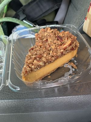 Pumpkin cheesecake Omnomnomnom  at Modern Love in Omaha