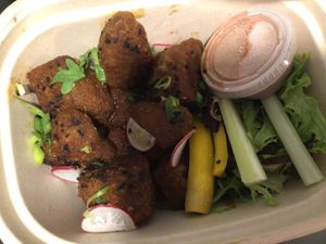 Seitan honee garlic wings at Modern Love in Omaha